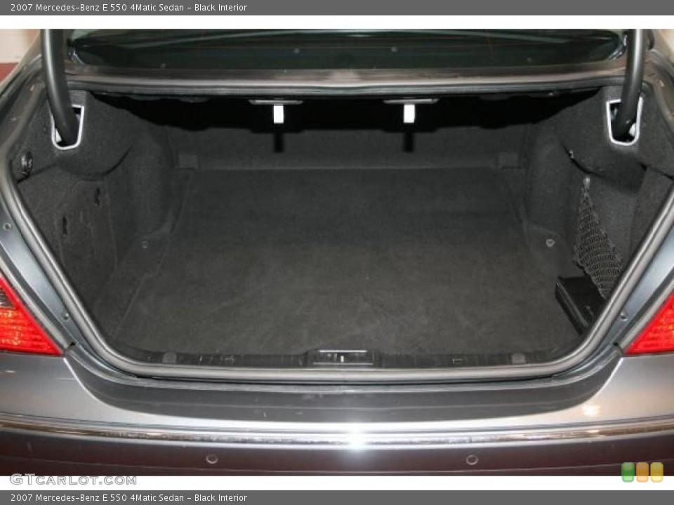 Black Interior Trunk for the 2007 Mercedes-Benz E 550 4Matic Sedan #48765457