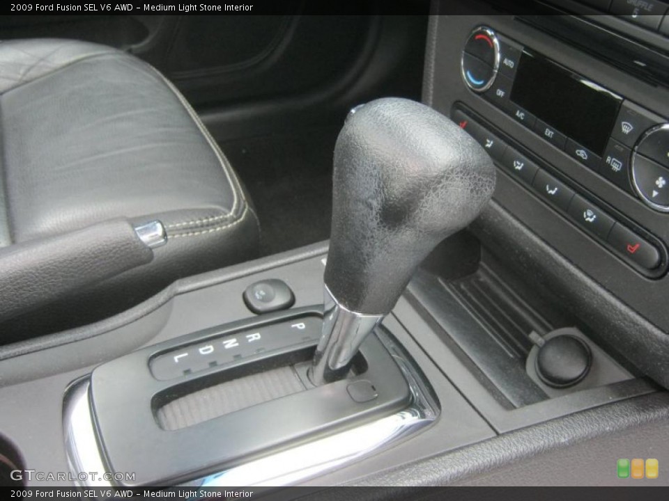 Medium Light Stone Interior Transmission for the 2009 Ford Fusion SEL V6 AWD #48765859
