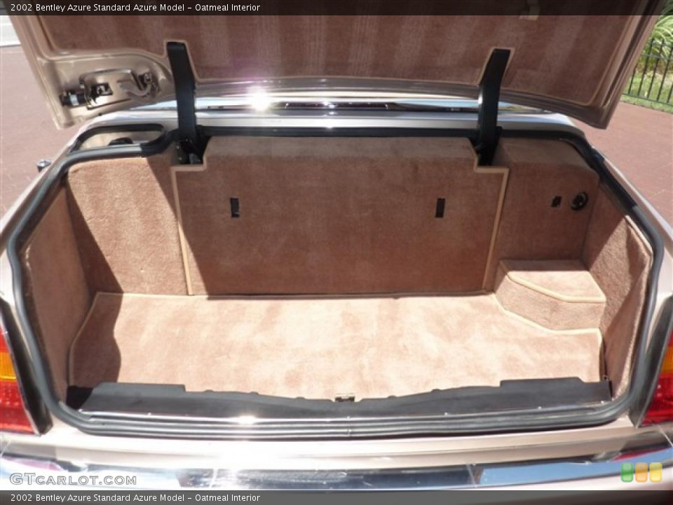 Oatmeal Interior Trunk for the 2002 Bentley Azure  #48770973