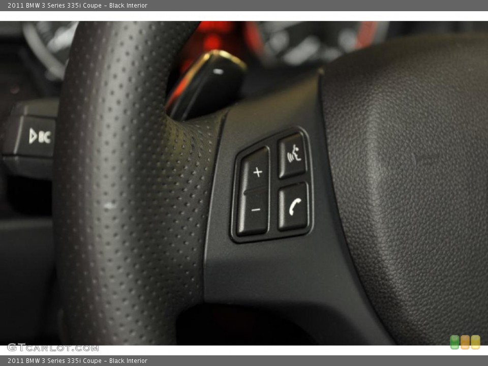 Black Interior Controls for the 2011 BMW 3 Series 335i Coupe #48771090