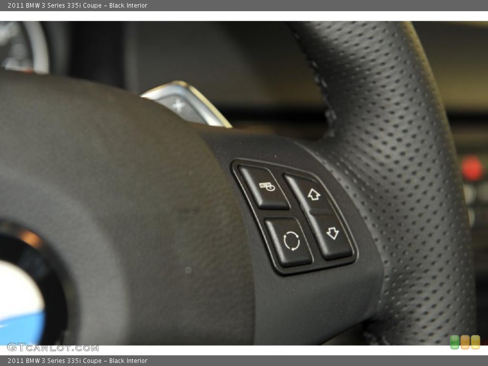 Black Interior Controls for the 2011 BMW 3 Series 335i Coupe #48771117