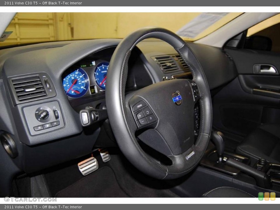 Off Black T-Tec Interior Steering Wheel for the 2011 Volvo C30 T5 #48773370