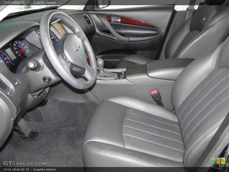 Graphite Interior Photo for the 2010 Infiniti EX 35 #48773850