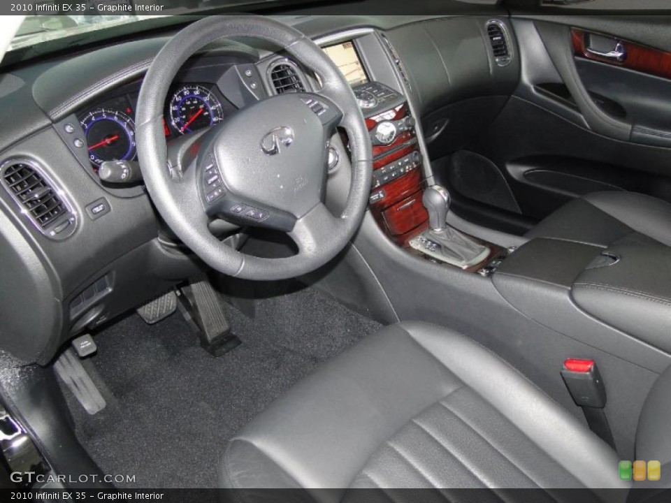 Graphite Interior Prime Interior for the 2010 Infiniti EX 35 #48773865