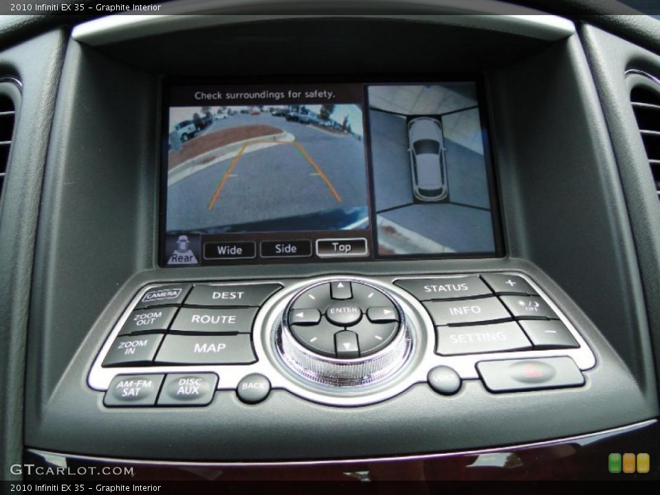 Graphite Interior Controls for the 2010 Infiniti EX 35 #48774015