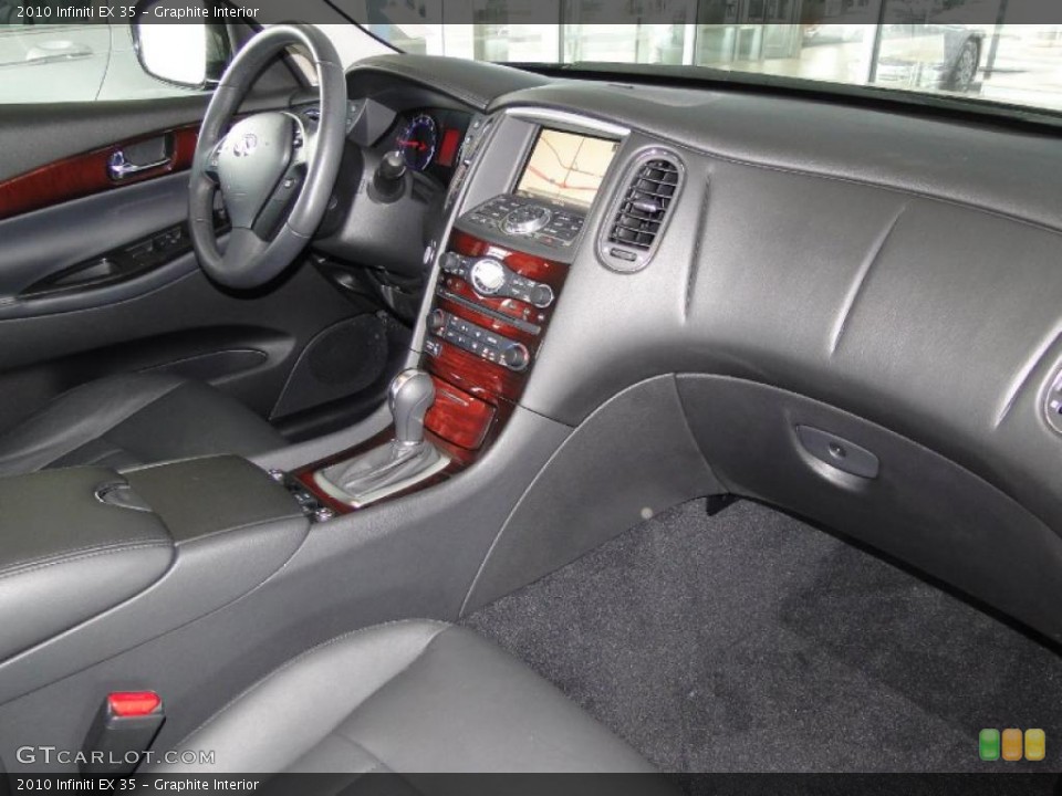 Graphite Interior Dashboard for the 2010 Infiniti EX 35 #48774060