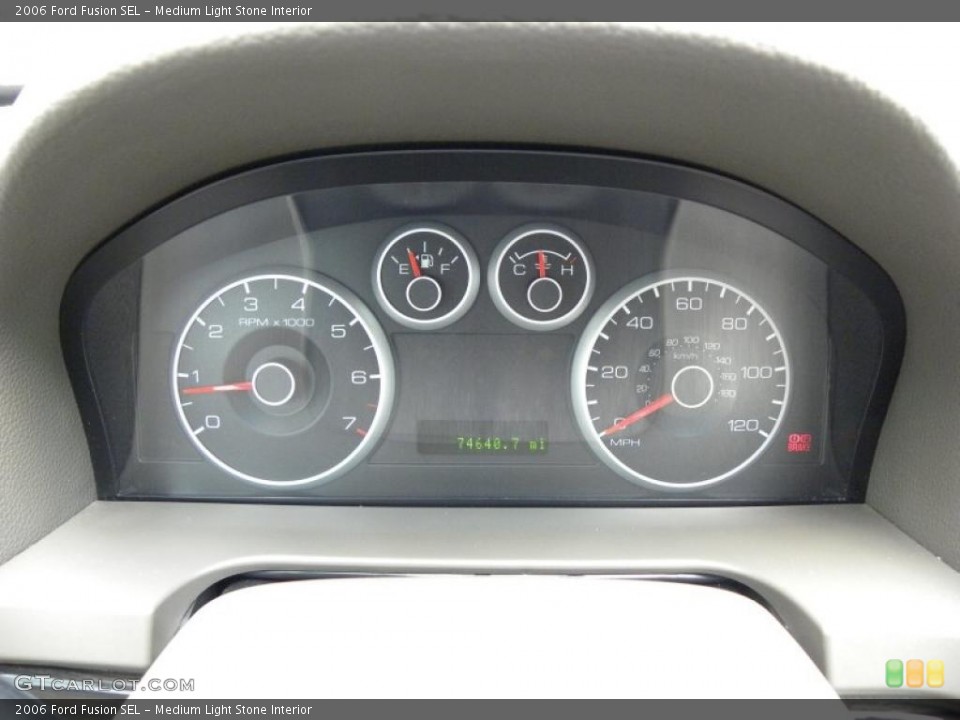 Medium Light Stone Interior Gauges for the 2006 Ford Fusion SEL #48774207