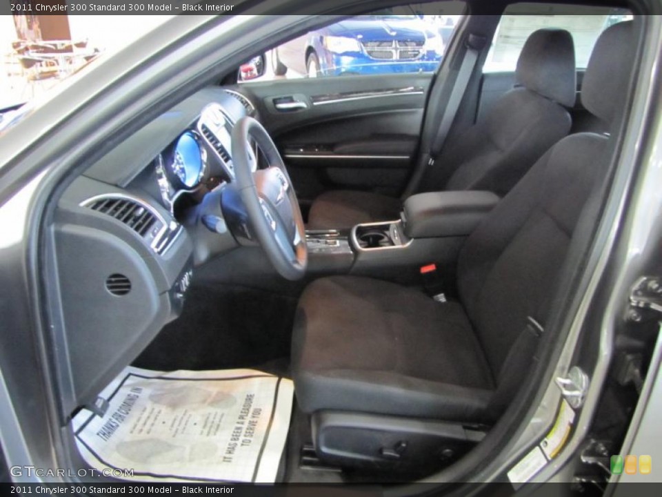 Black Interior Photo for the 2011 Chrysler 300  #48774405