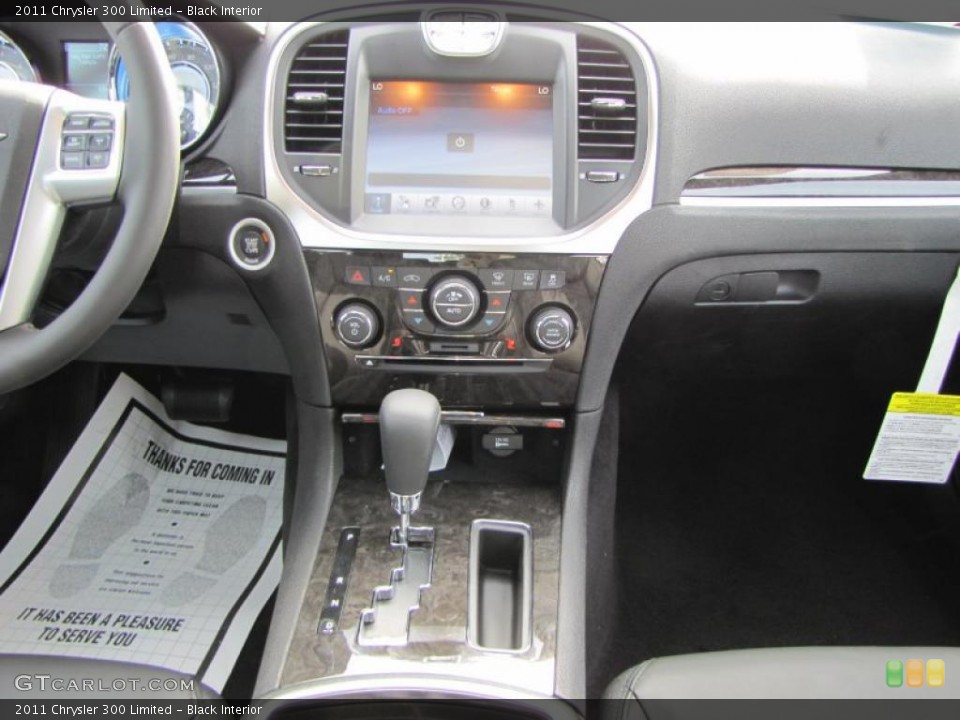 Black Interior Controls for the 2011 Chrysler 300 Limited #48774663