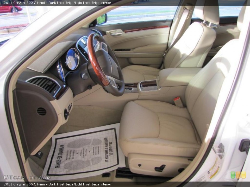 Dark Frost Beige/Light Frost Beige Interior Photo for the 2011 Chrysler 300 C Hemi #48774810