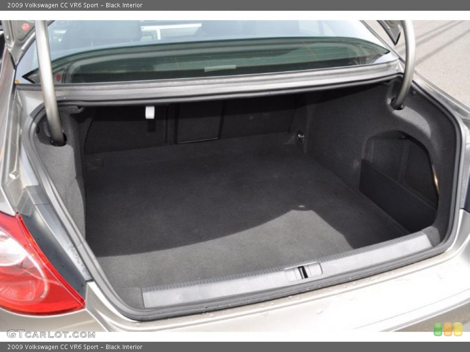 Black Interior Trunk for the 2009 Volkswagen CC VR6 Sport #48774936