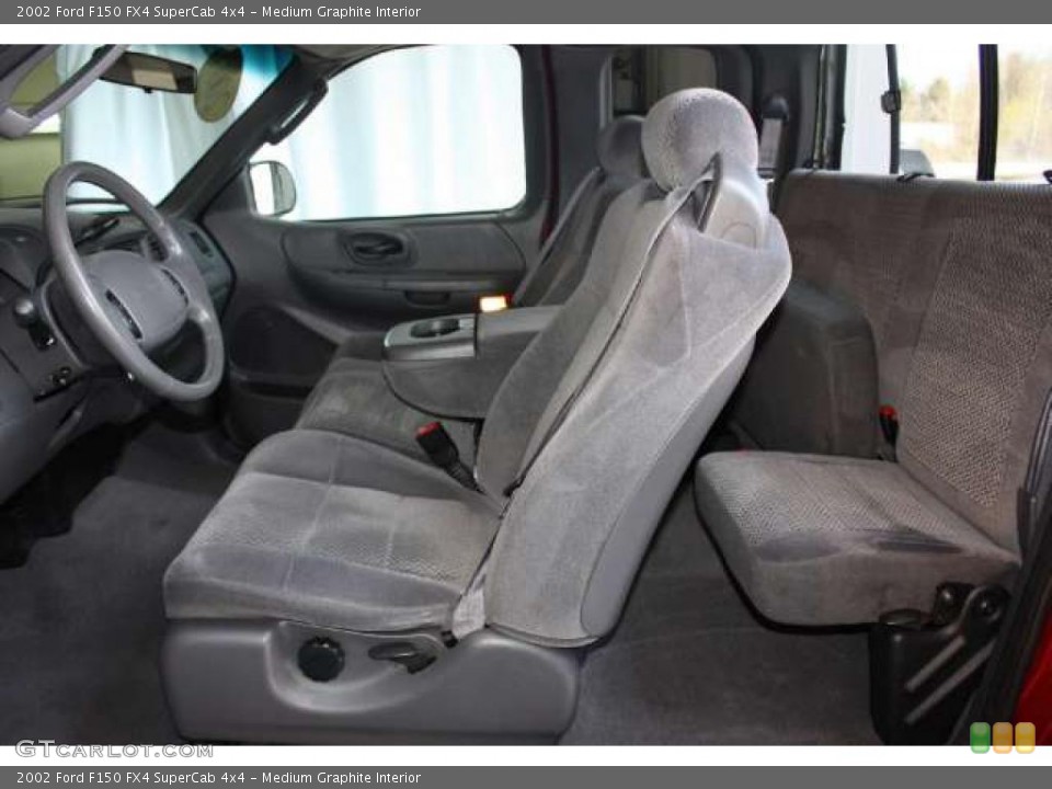 Medium Graphite Interior Photo for the 2002 Ford F150 FX4 SuperCab 4x4 #48775014