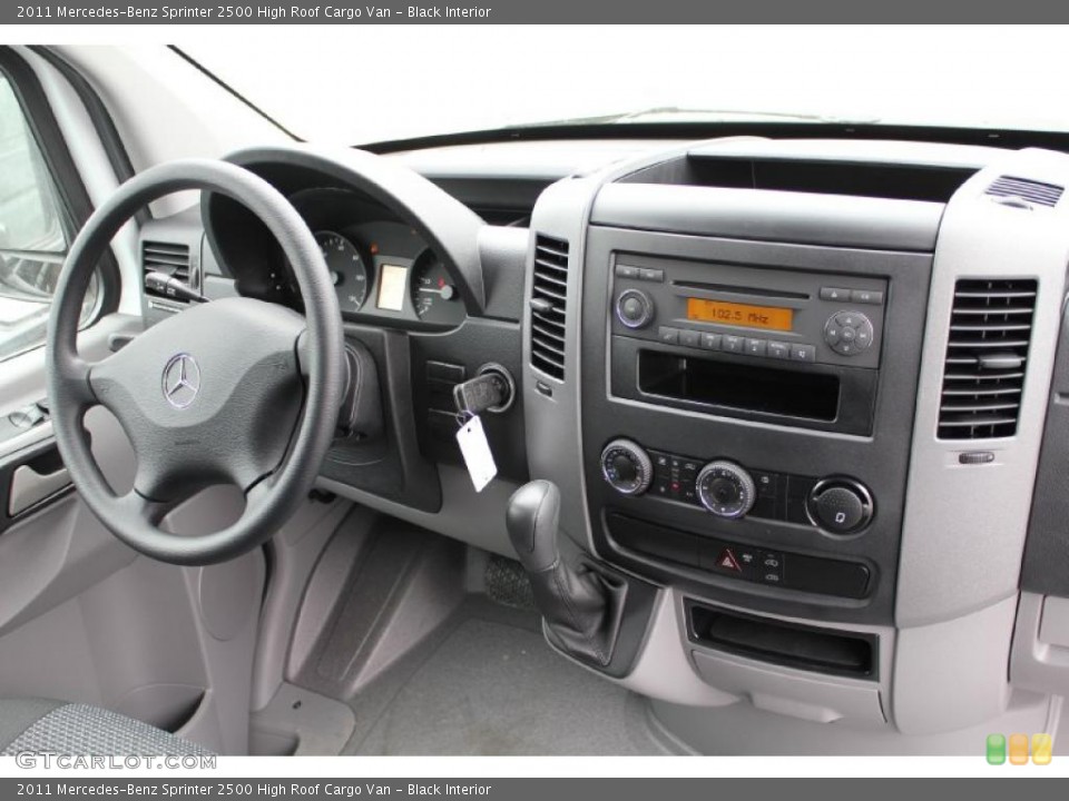 Black Interior Photo for the 2011 Mercedes-Benz Sprinter 2500 High Roof Cargo Van #48775602