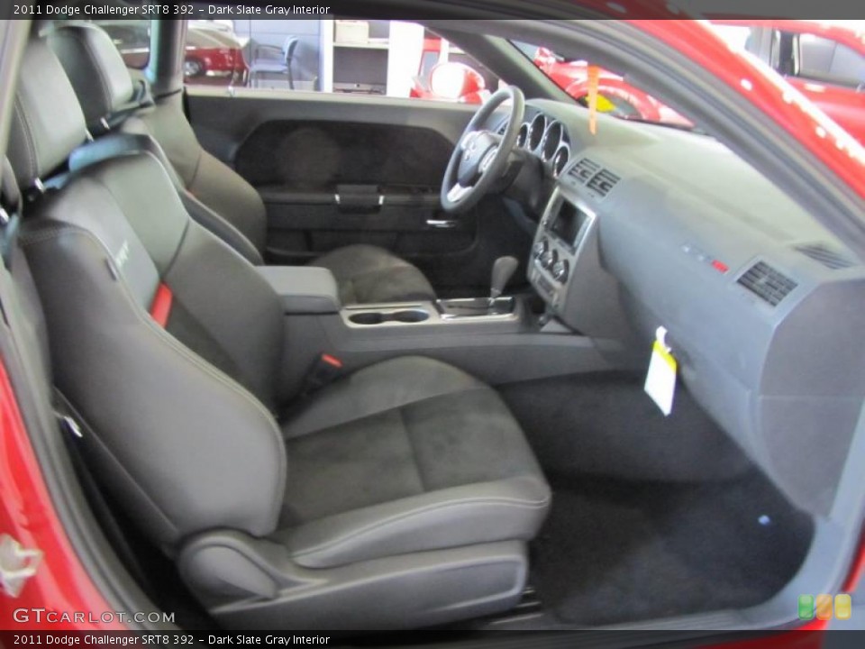 Dark Slate Gray Interior Photo for the 2011 Dodge Challenger SRT8 392 #48776086