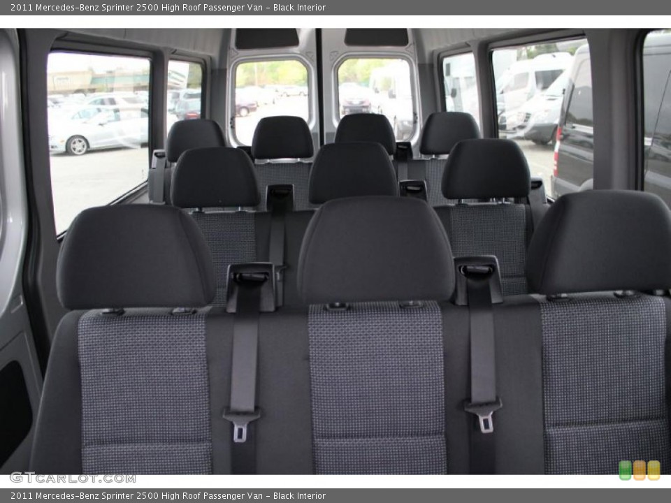 Black Interior Photo for the 2011 Mercedes-Benz Sprinter 2500 High Roof Passenger Van #48776328