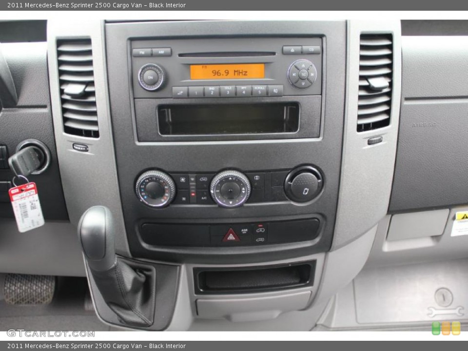 Black Interior Controls for the 2011 Mercedes-Benz Sprinter 2500 Cargo Van #48776484