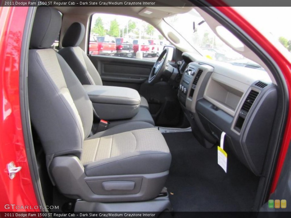 Dark Slate Gray/Medium Graystone Interior Photo for the 2011 Dodge Ram 1500 ST Regular Cab #48777522