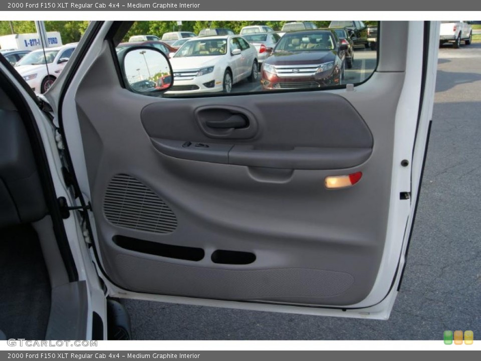 Medium Graphite Interior Door Panel for the 2000 Ford F150 XLT Regular Cab 4x4 #48780313