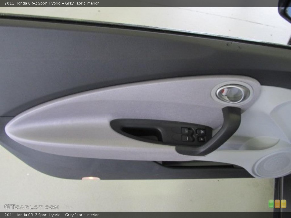 Gray Fabric Interior Door Panel for the 2011 Honda CR-Z Sport Hybrid #48782344