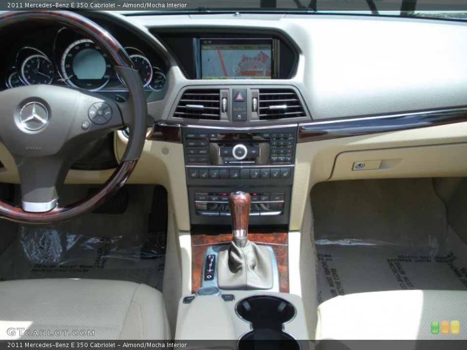Almond/Mocha Interior Dashboard for the 2011 Mercedes-Benz E 350 Cabriolet #48785890