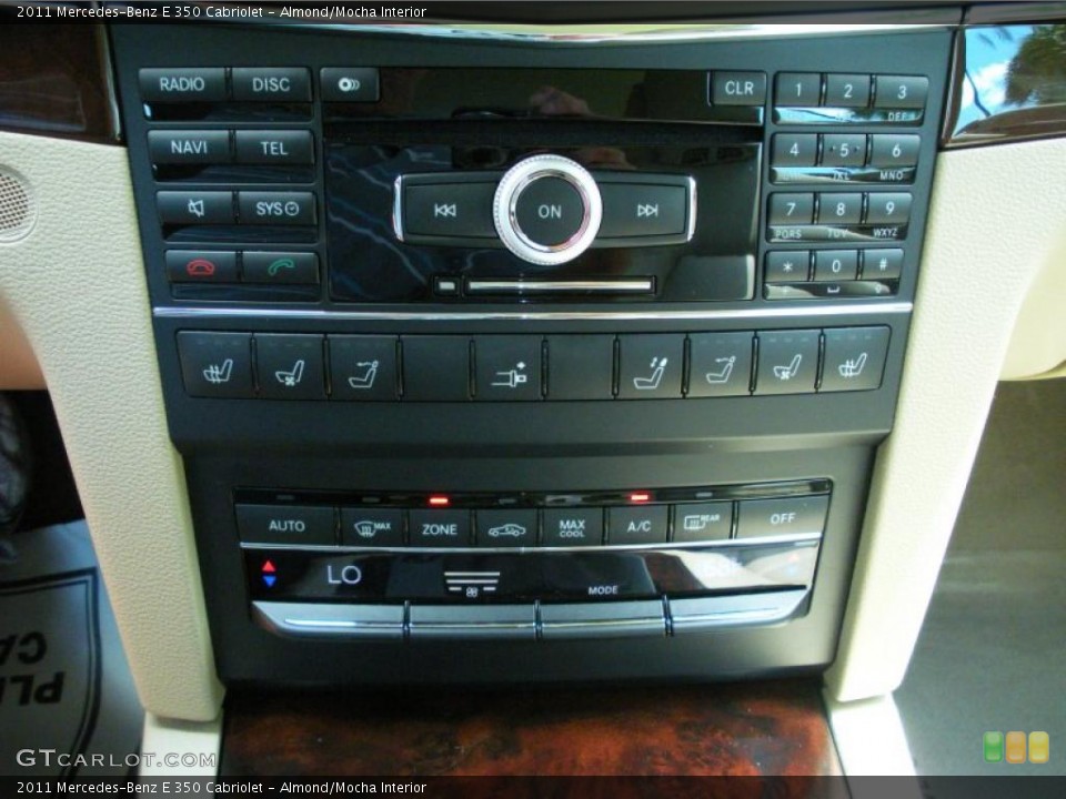 Almond/Mocha Interior Controls for the 2011 Mercedes-Benz E 350 Cabriolet #48785962