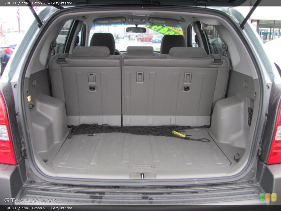 Gray Interior Trunk for the 2008 Hyundai Tucson SE #48788215