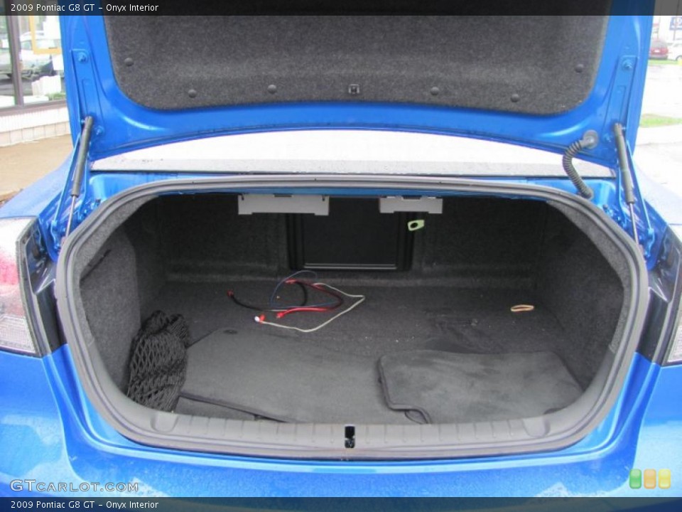 Onyx Interior Trunk for the 2009 Pontiac G8 GT #48788572