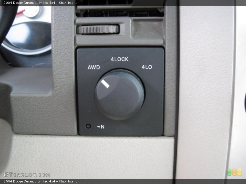 Khaki Interior Controls for the 2004 Dodge Durango Limited 4x4 #48789676