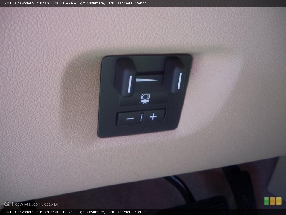 Light Cashmere/Dark Cashmere Interior Controls for the 2011 Chevrolet Suburban 2500 LT 4x4 #48791983