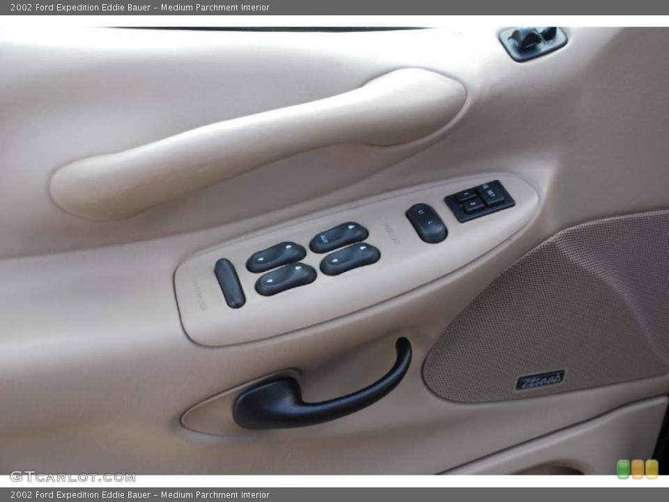 Medium Parchment Interior Controls for the 2002 Ford Expedition Eddie Bauer #48792034