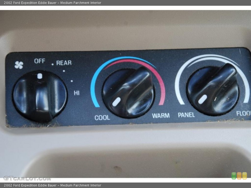 Medium Parchment Interior Controls for the 2002 Ford Expedition Eddie Bauer #48792169