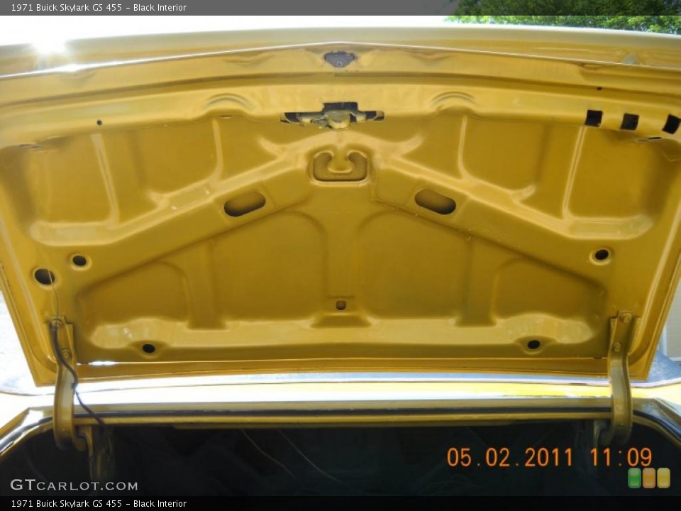 Black Interior Trunk for the 1971 Buick Skylark GS 455 #48792397