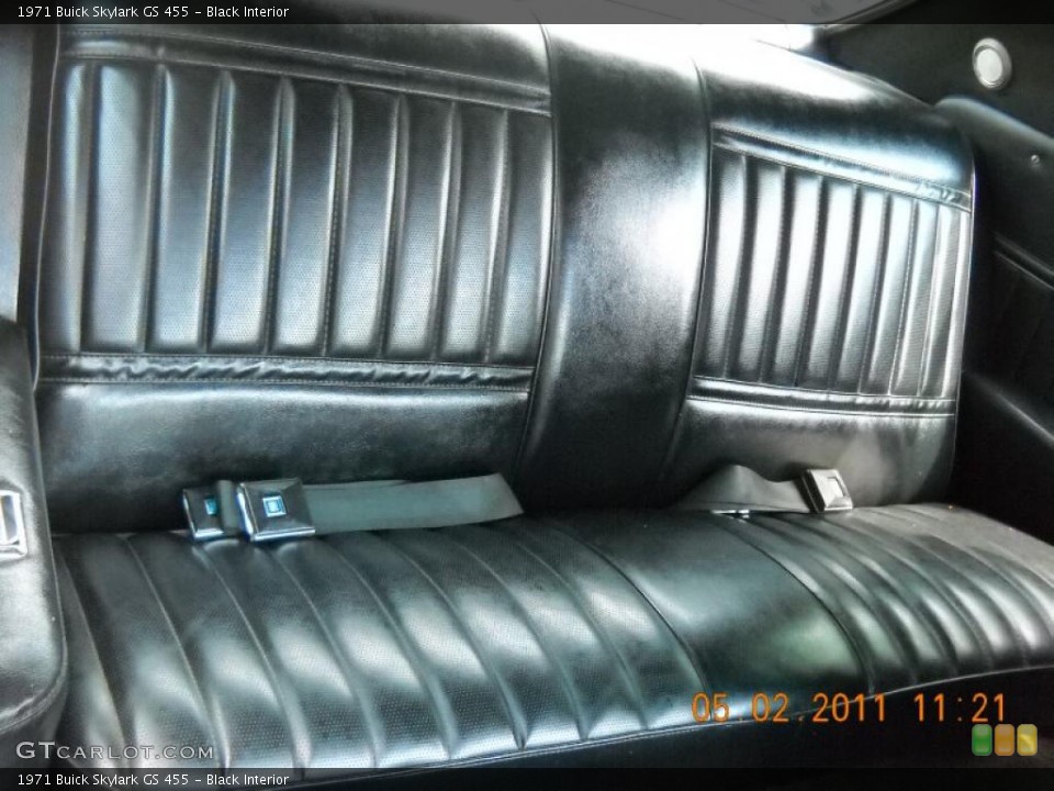 Black Interior Photo for the 1971 Buick Skylark GS 455 #48792730