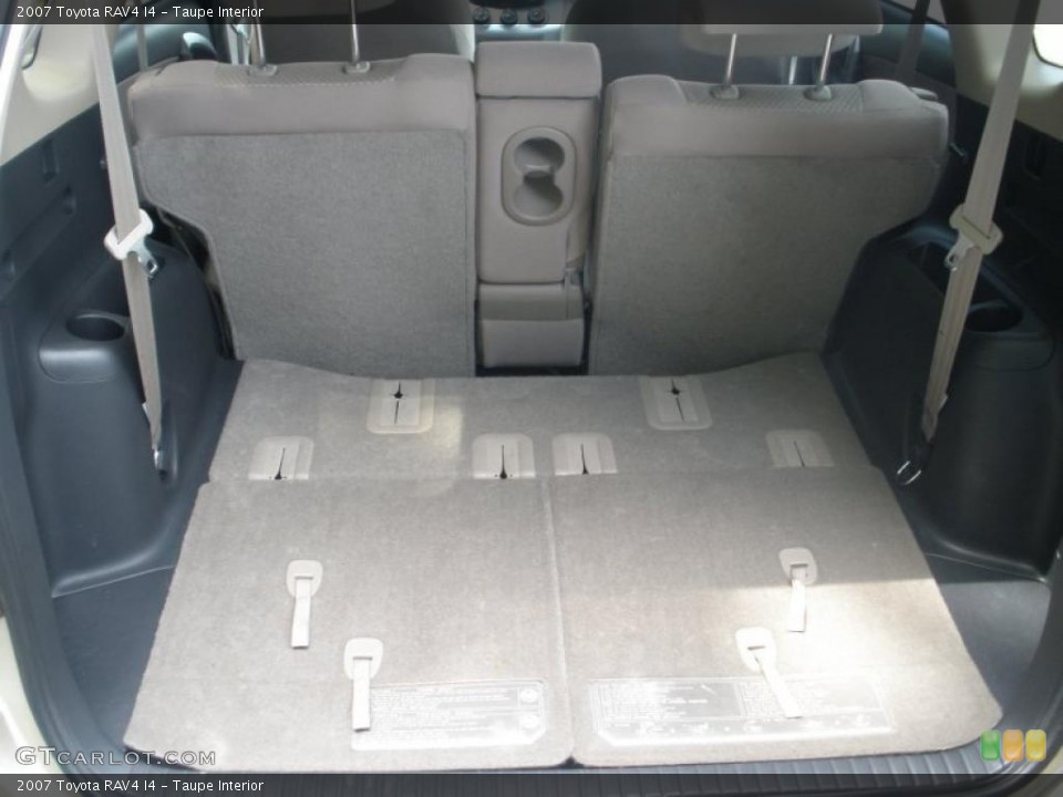 Taupe Interior Trunk for the 2007 Toyota RAV4 I4 #48793198