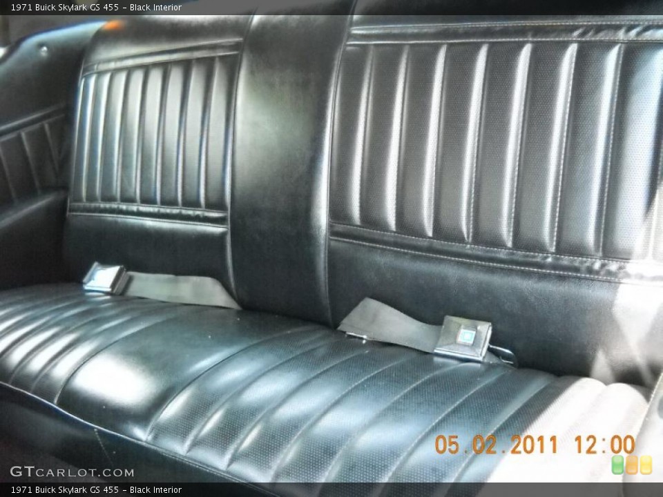 Black Interior Photo for the 1971 Buick Skylark GS 455 #48793246