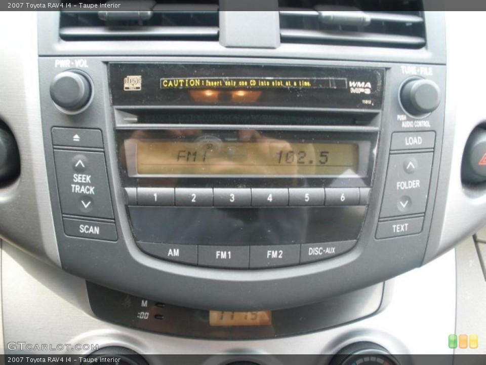 Taupe Interior Controls for the 2007 Toyota RAV4 I4 #48793318