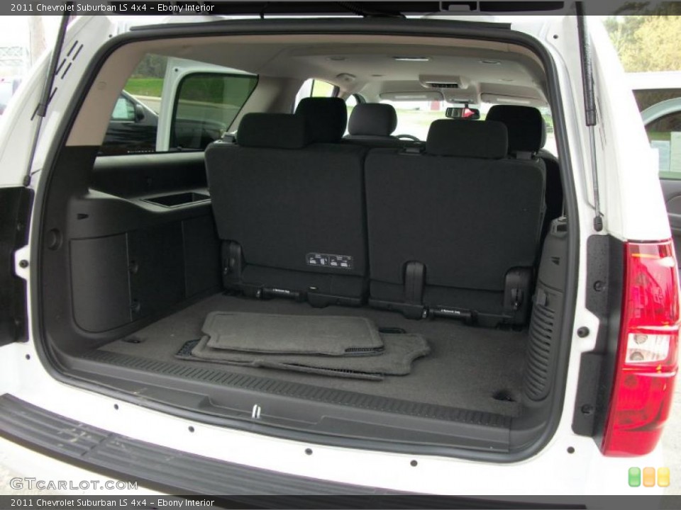Ebony Interior Trunk for the 2011 Chevrolet Suburban LS 4x4 #48793360