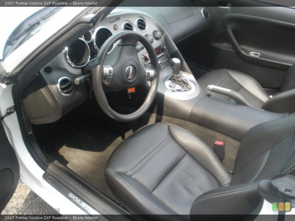 Ebony Interior Photo for the 2007 Pontiac Solstice GXP Roadster #48793897
