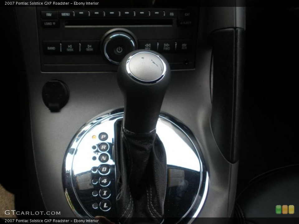 Ebony Interior Transmission for the 2007 Pontiac Solstice GXP Roadster #48794026
