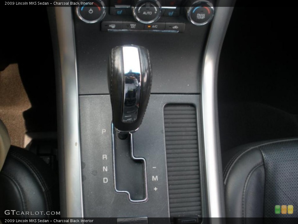 Charcoal Black Interior Transmission for the 2009 Lincoln MKS Sedan #48795580