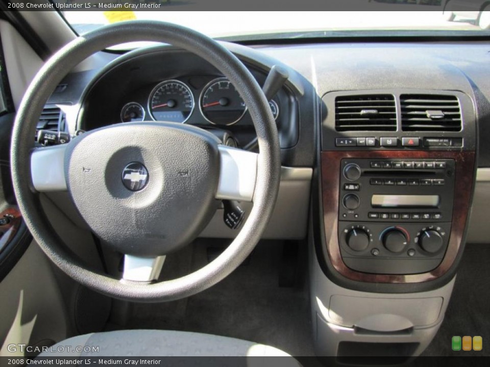 Medium Gray Interior Dashboard for the 2008 Chevrolet Uplander LS #48795753
