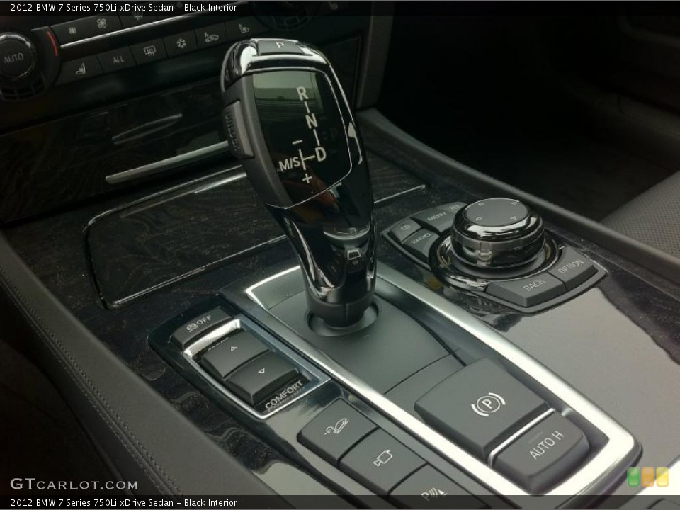 Black Interior Transmission for the 2012 BMW 7 Series 750Li xDrive Sedan #48799111