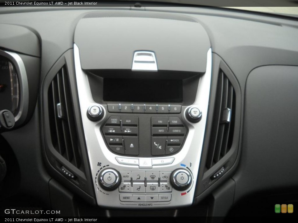 Jet Black Interior Controls for the 2011 Chevrolet Equinox LT AWD #48800677
