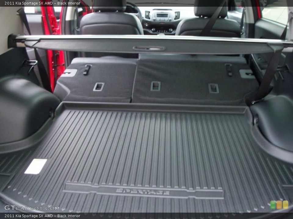 Black Interior Trunk for the 2011 Kia Sportage SX AWD #48804292