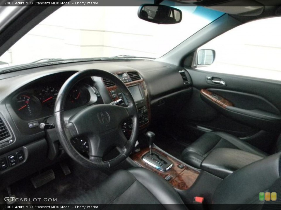 Ebony Interior Photo for the 2001 Acura MDX  #48805063