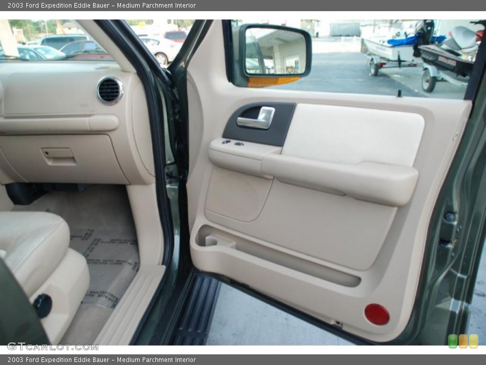 Medium Parchment Interior Door Panel for the 2003 Ford Expedition Eddie Bauer #48805690
