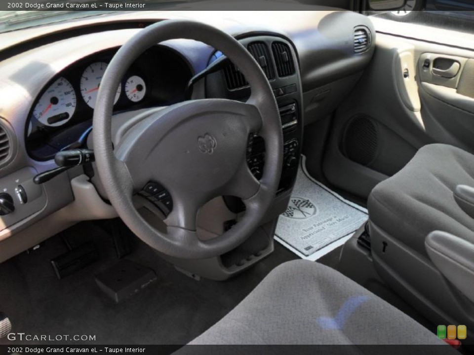 Taupe 2002 Dodge Grand Caravan Interiors