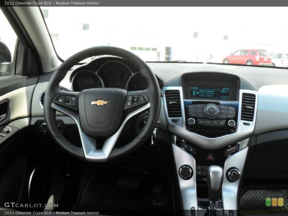 Medium Titanium Interior Dashboard for the 2011 Chevrolet Cruze ECO #48806968