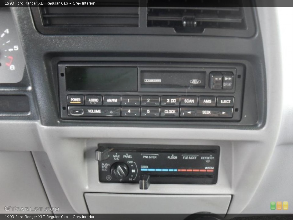 Grey Interior Controls for the 1993 Ford Ranger XLT Regular Cab #48807961