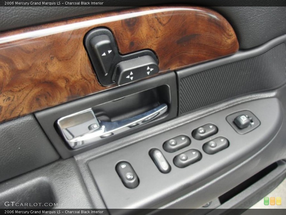 Charcoal Black Interior Controls for the 2006 Mercury Grand Marquis LS #48809645